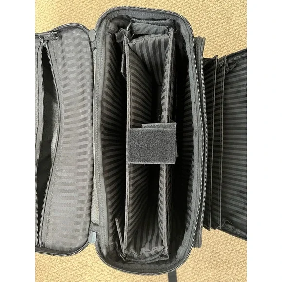 Vintage TUMI Brief Backpack Black Ballistic Nylon Rusksack Travel Work School - Picture 9 of 11